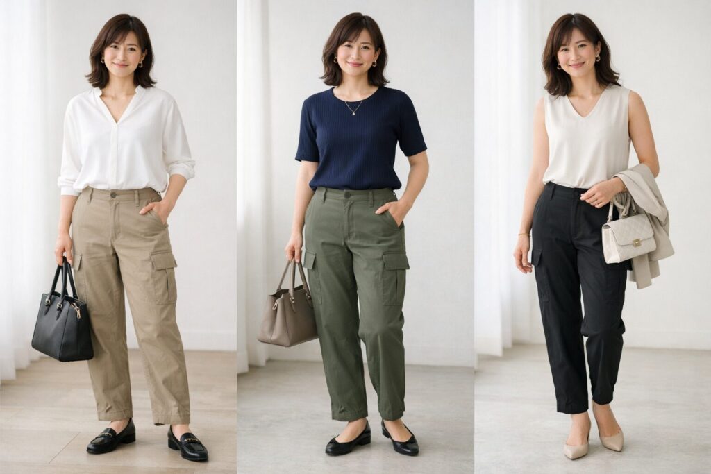 カーゴパンツが似合わない気がする人が見直したい3つのポイント
