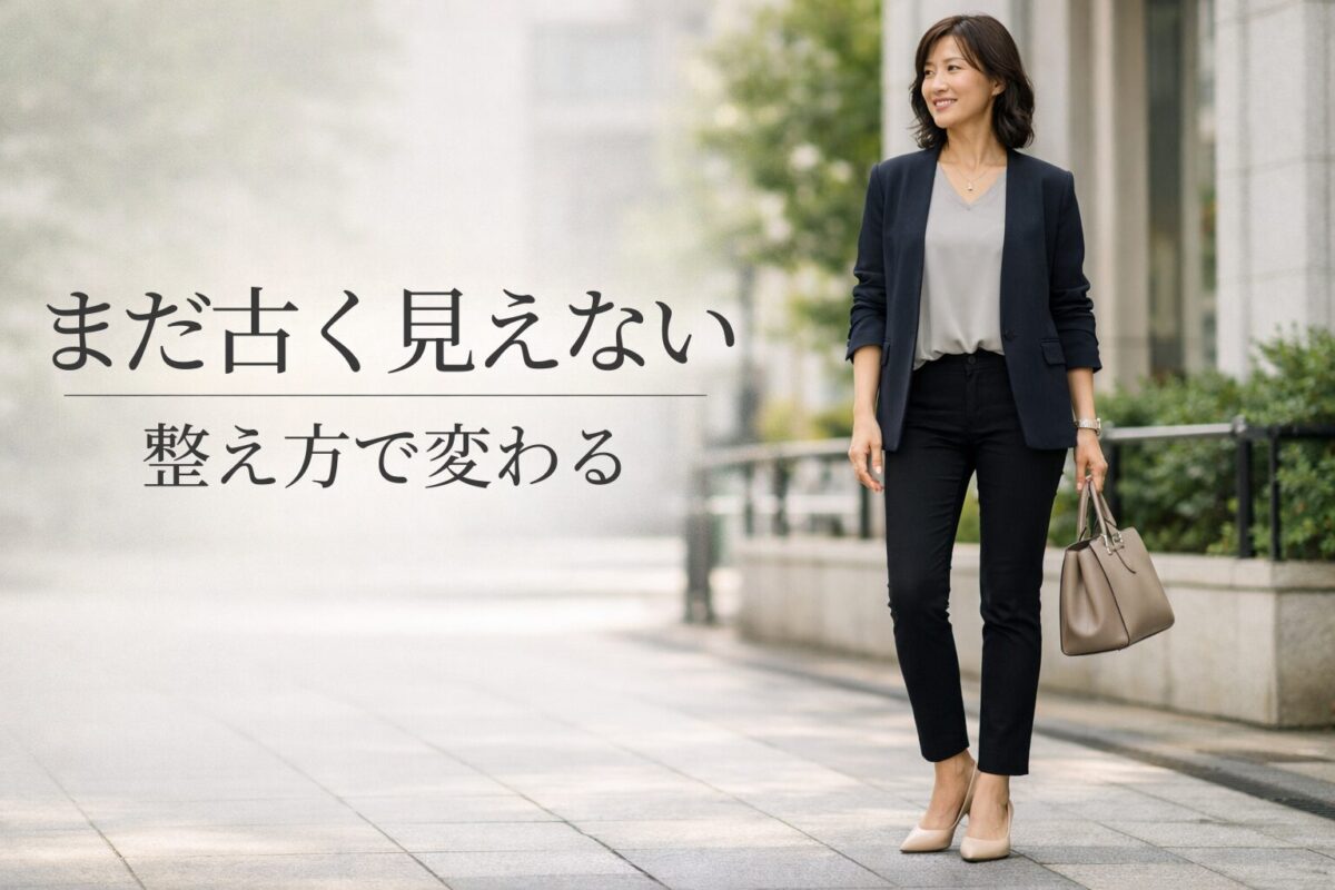 スキニーパンツは時代遅れ？大人女性が今っぽく見せるコツ