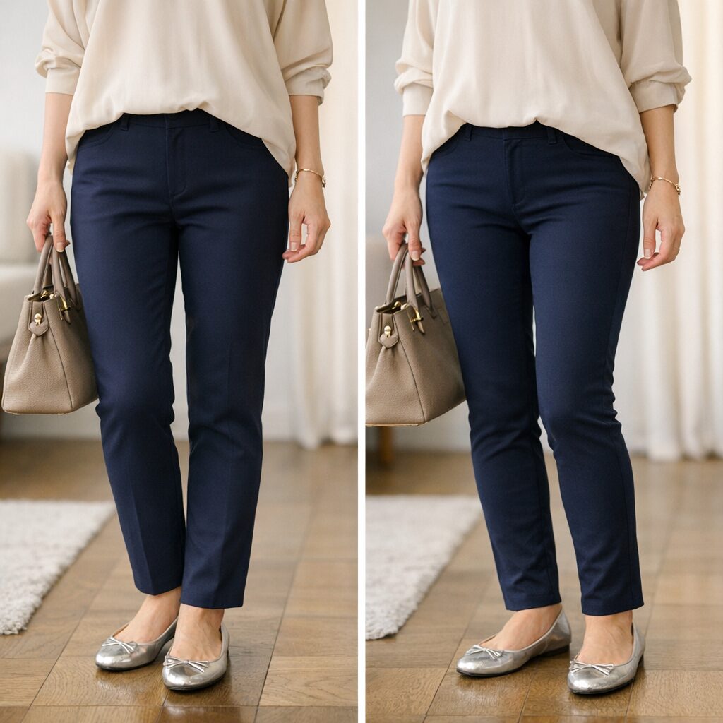 素材感による見え方の違いを見せる